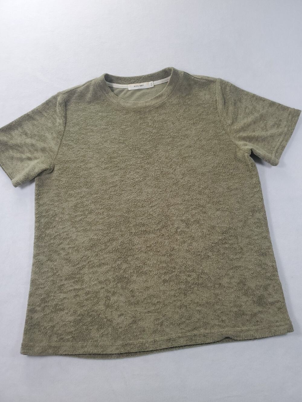 MOD REF Pullover Top Size Medium Sage Green Rayon & Polyester